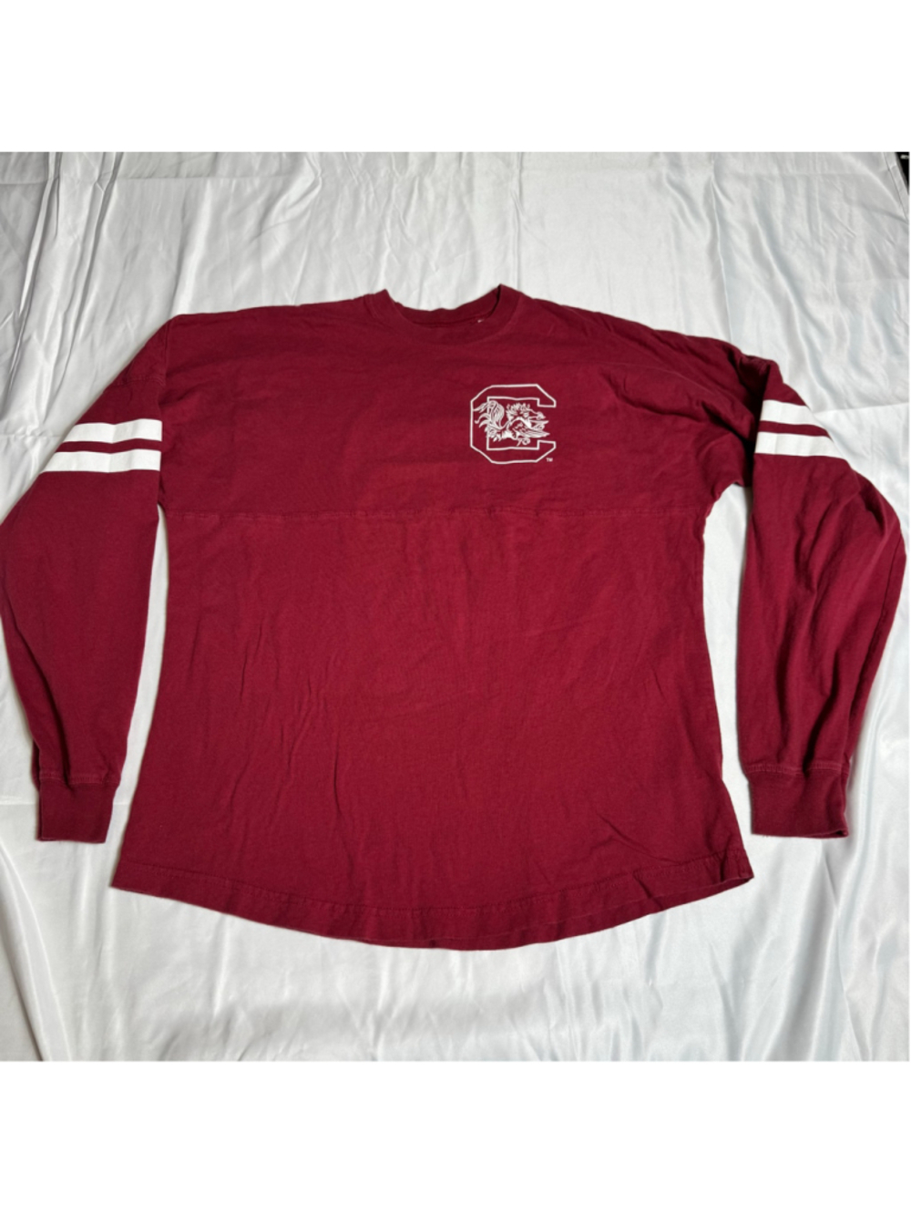 Women's Original League South Carolina Gamecocks Long Sleeve Tee Maroon Small